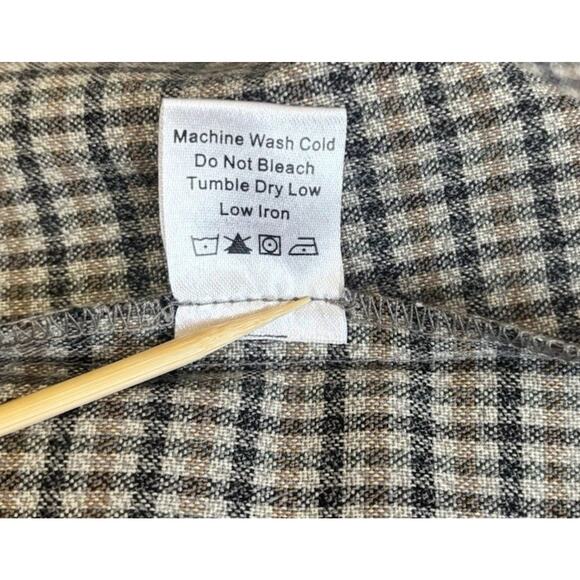 TUCKERNUCK Brown Plaid Sycamore Check Belted Vera Dress NWT Size XXXL - Picture 12 of 15